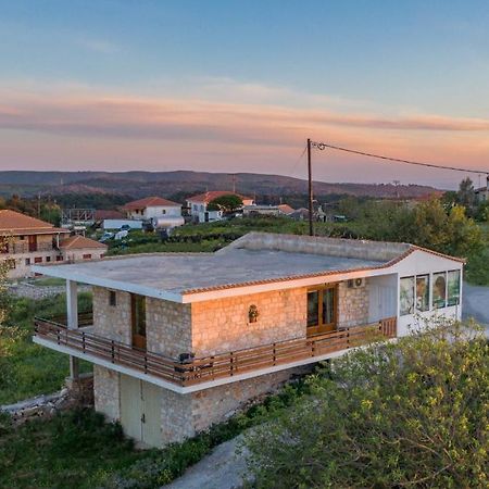 Villa windmill sunset Volímai Esterno foto