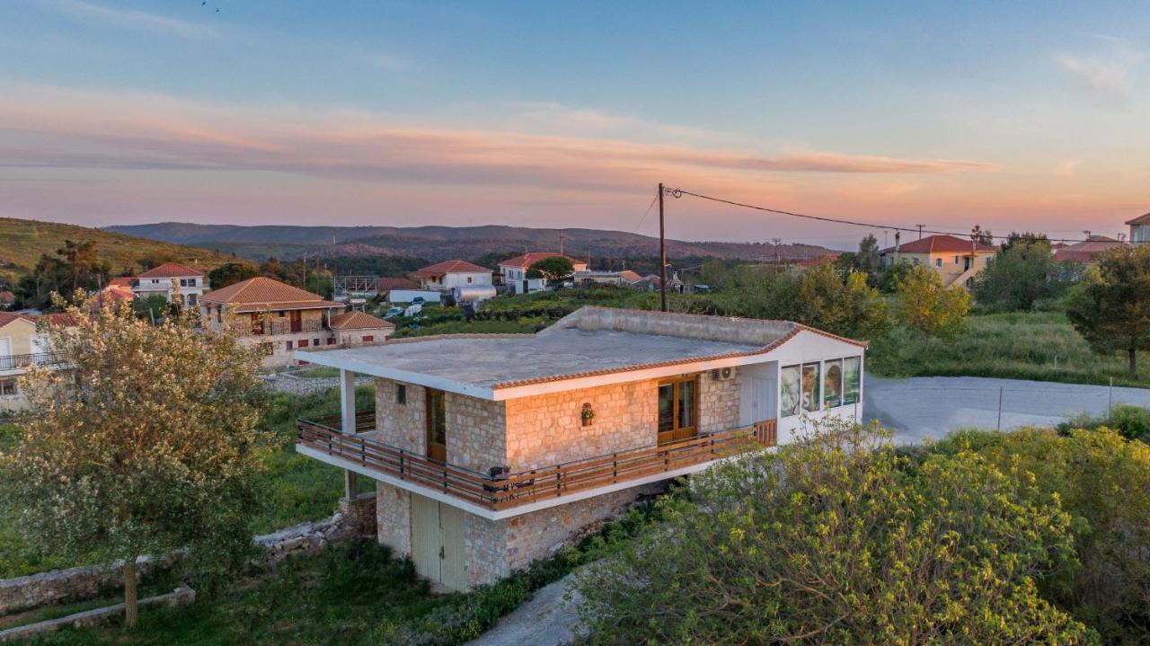 Villa windmill sunset Volímai Esterno foto