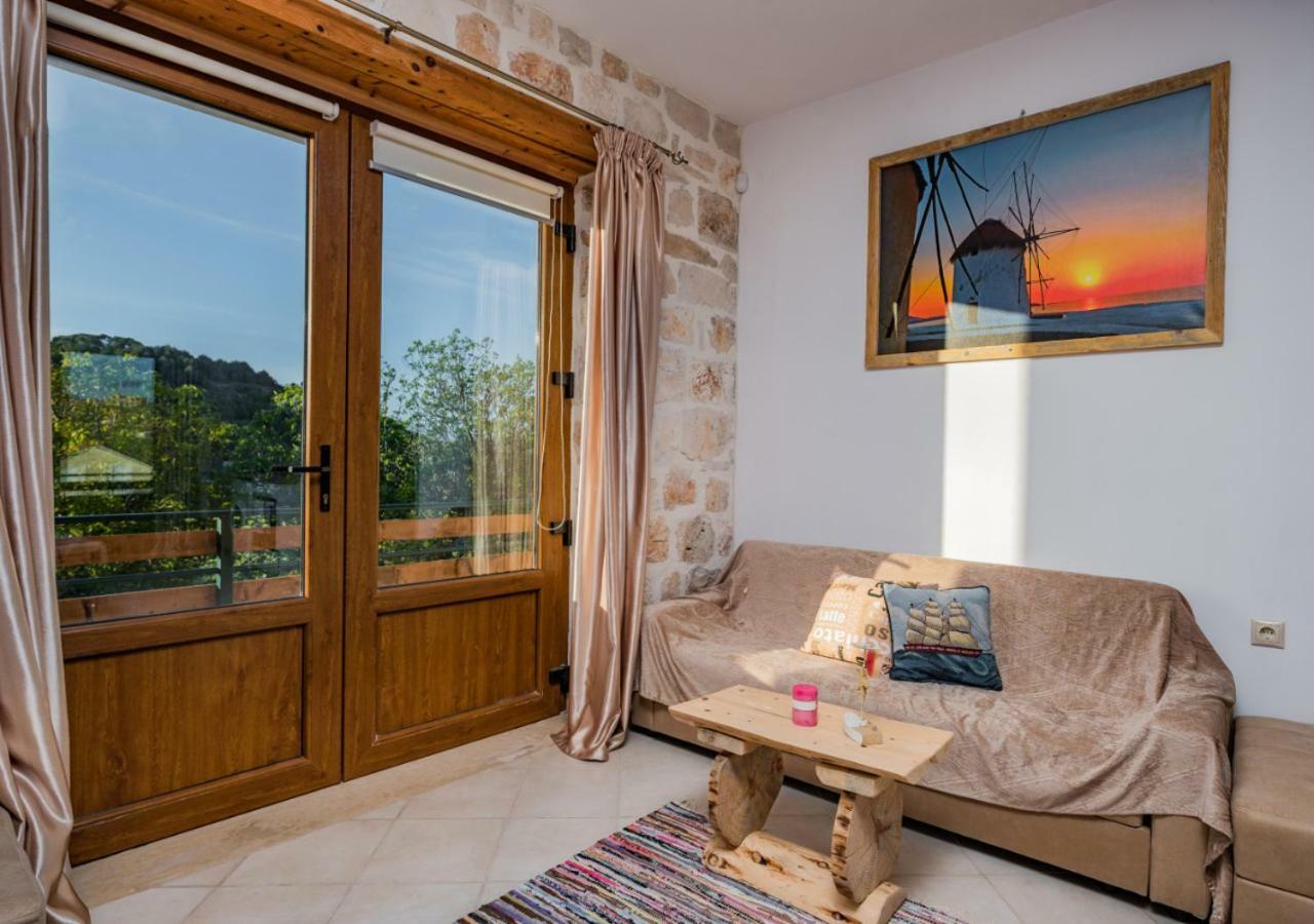 Villa windmill sunset Volímai Esterno foto