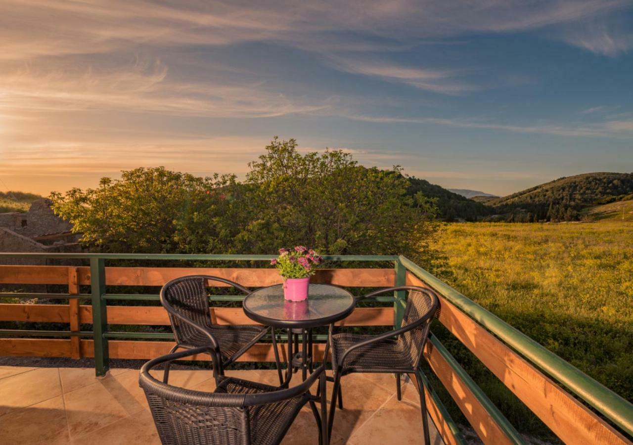 Villa windmill sunset Volímai Esterno foto